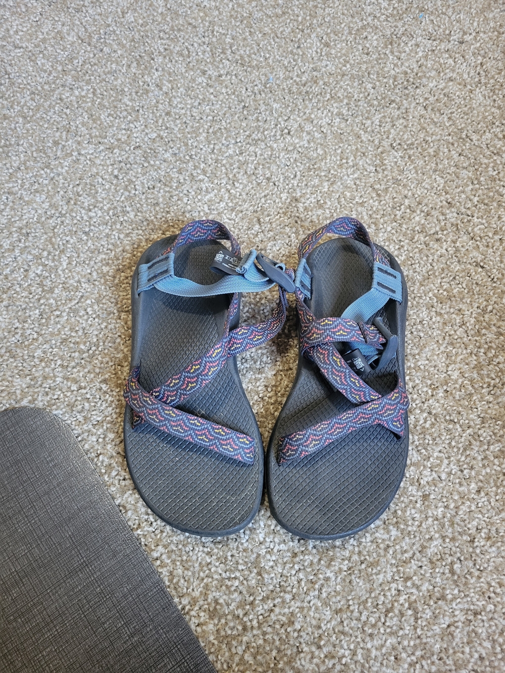 Women's Grey blue Chaco Sandals Size 7